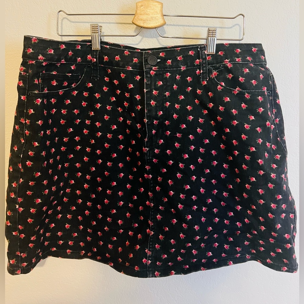 Forever 21 plus denim skirt